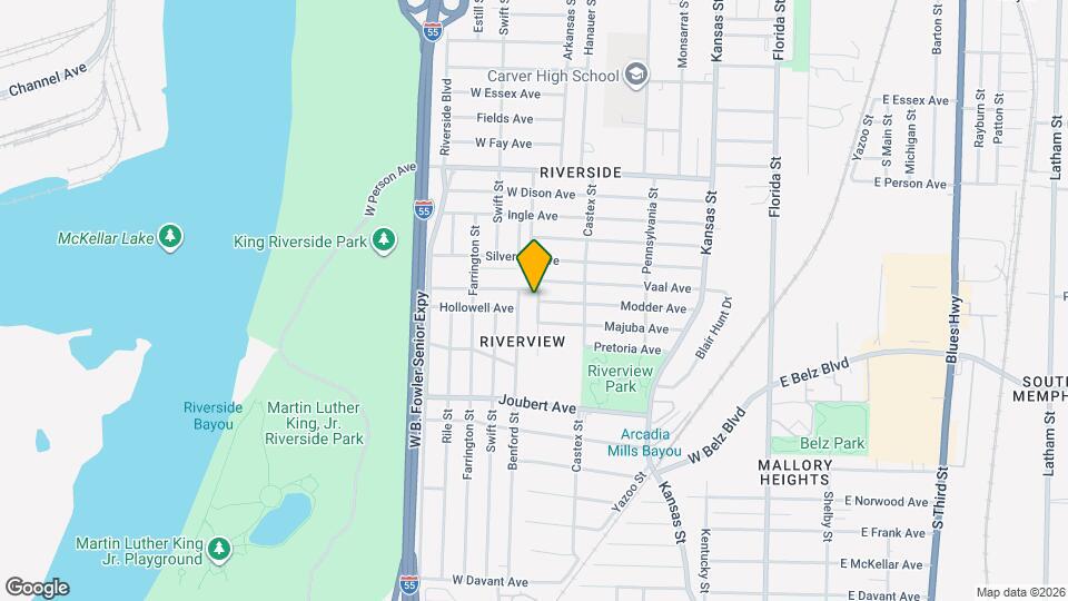 1819 Bismark St Mapa y Detalles de la Ubicación