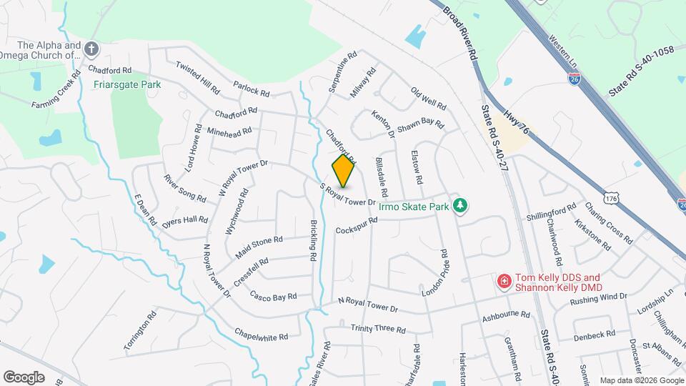 100 Lely Ct Map and Location Details