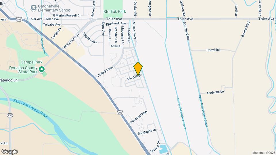 1427 Pin Oak Dr Map and Location Details
