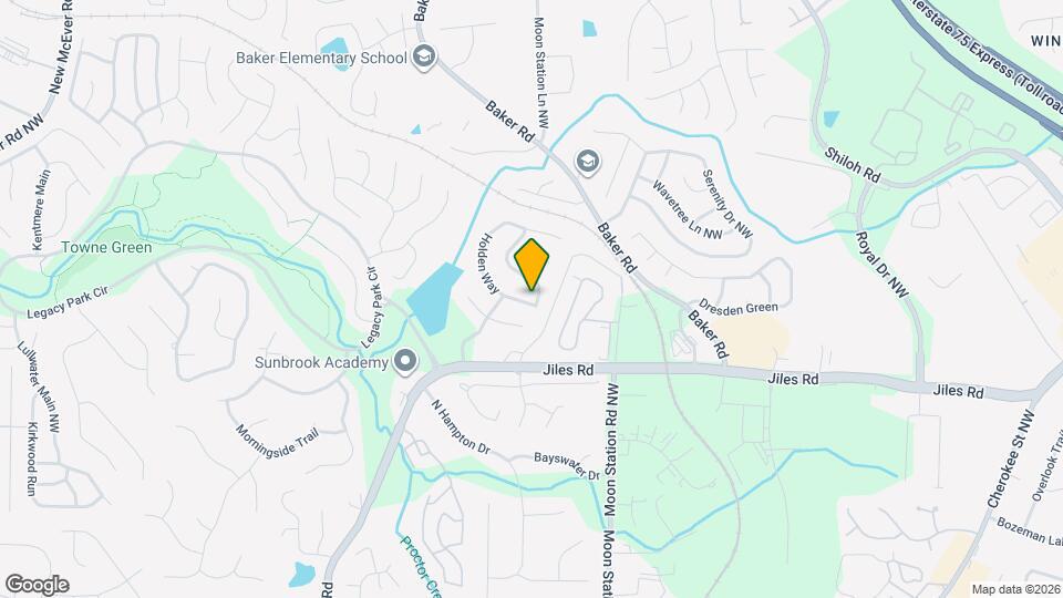 2288 Holden Way Mapa y Detalles de la Ubicación