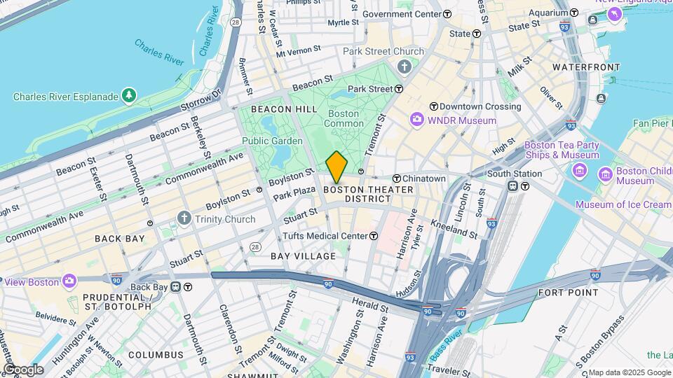 5 Boylston Pl, Unit 6 Map and Location Details