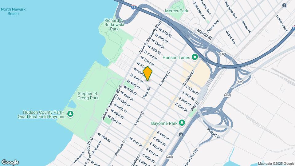 91 W 49th St Map and Location Details
