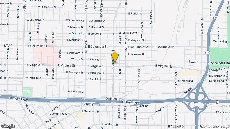 404 E Virginia St Map and Location Details