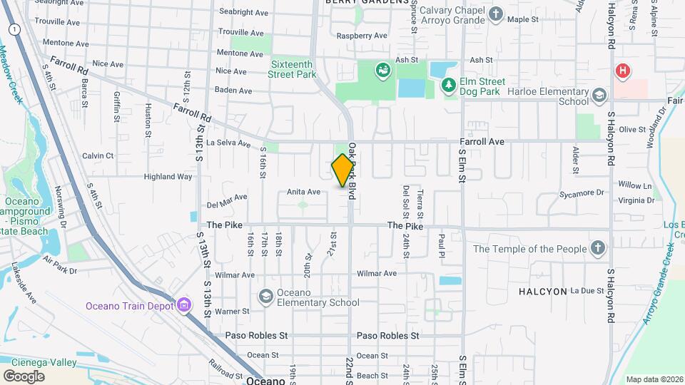 1945 La Jolla Ct, Unit Attached Studio Mapa y Detalles de la Ubicación