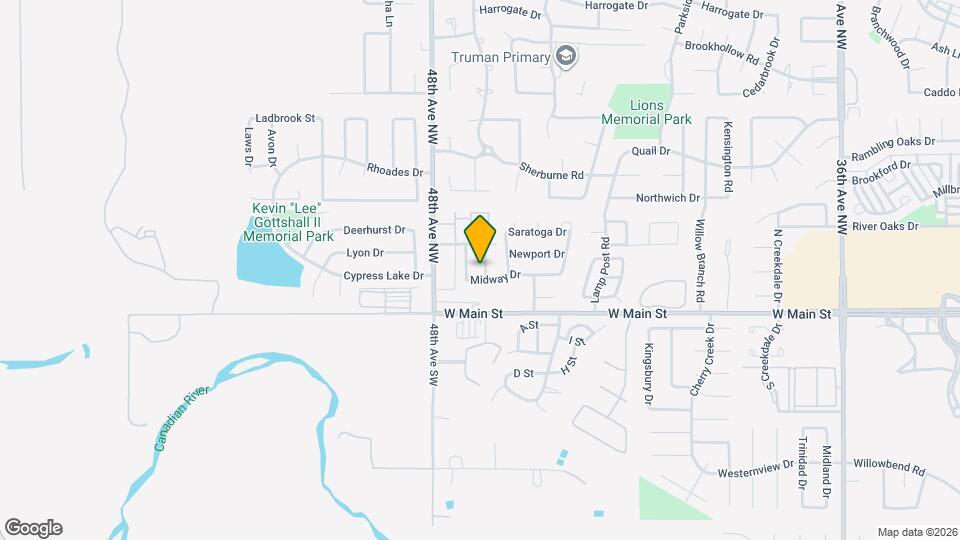 204 Pinafore Dr Map and Location Details