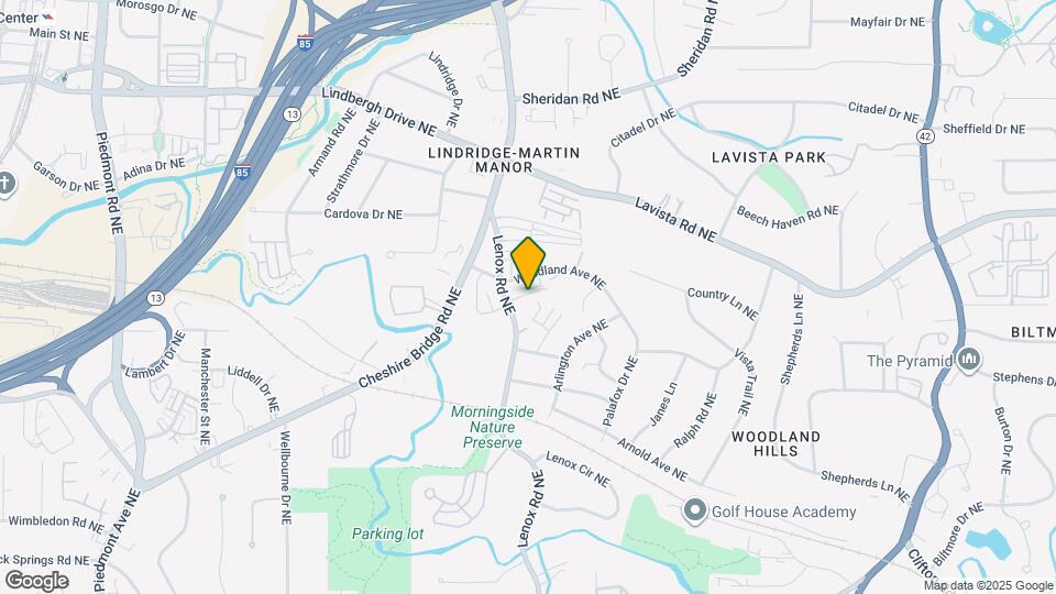 2157 Lenox Rd NE Mapa y Detalles de la Ubicación