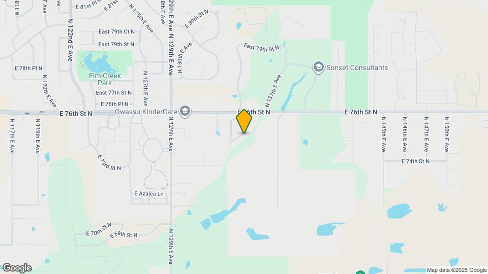 13324 East 75th St N Map and Location Details