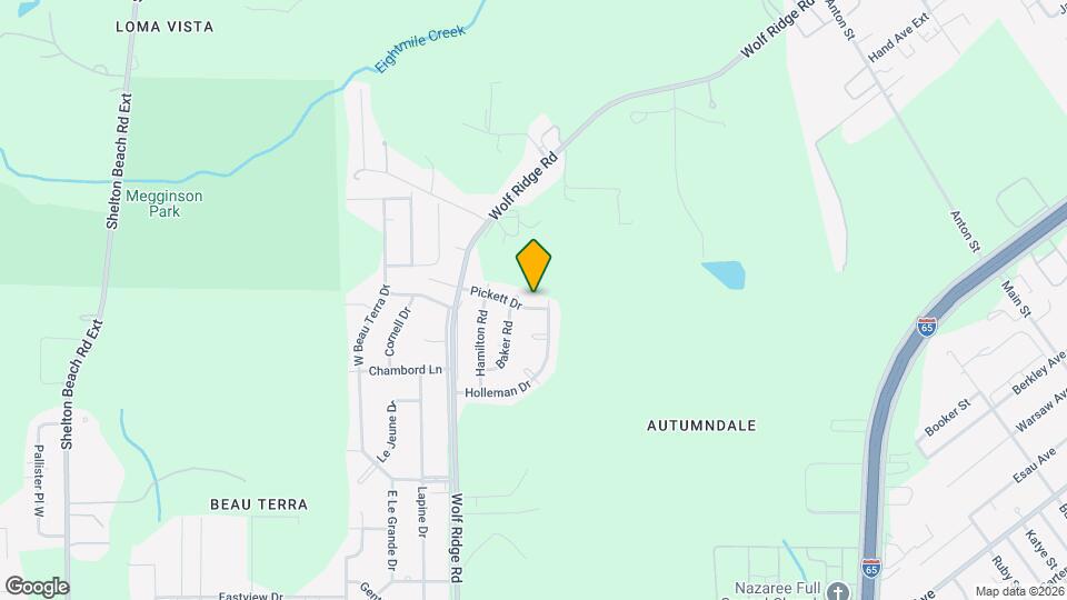 3854 Pickett Dr Map and Location Details