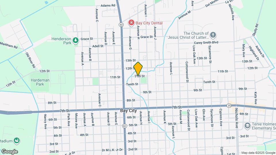 1700 Avenue H Map and Location Details