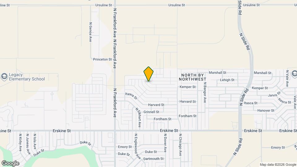 5609 Kemper St Map and Location Details