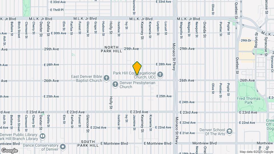 2610 Jasmine St Map and Location Details