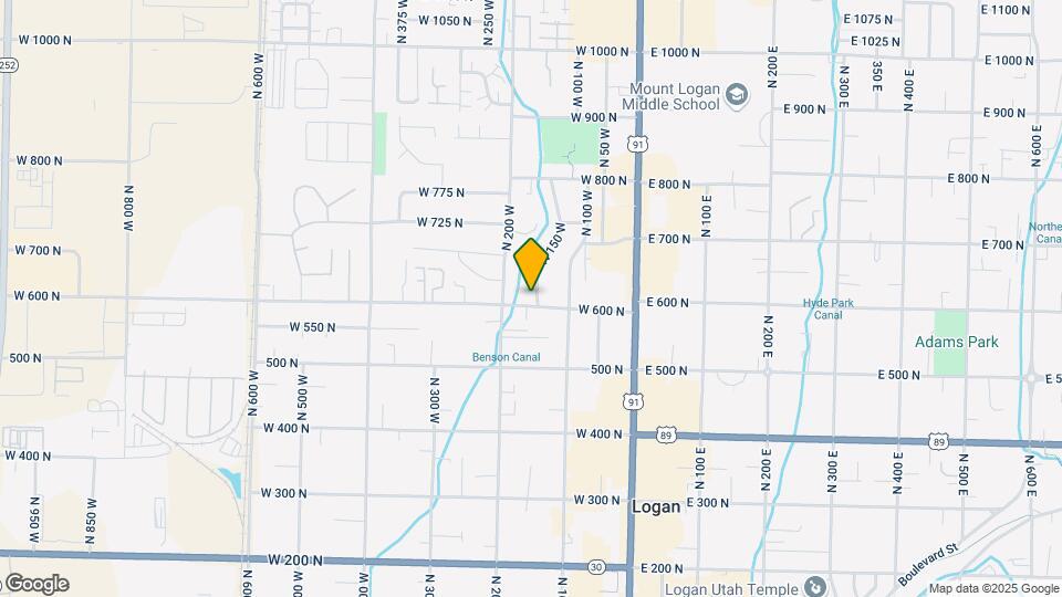 175 W 600 N Map and Location Details
