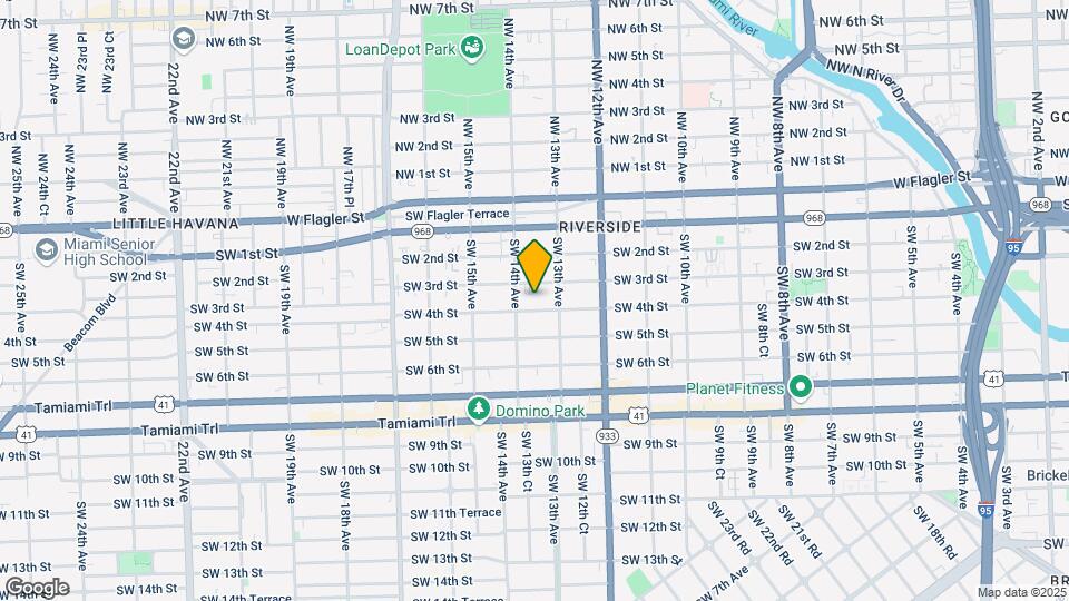 1351 SW 4th St Mapa y Detalles de la Ubicación