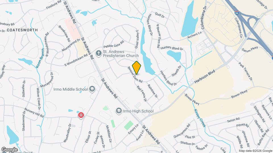 1422 Beaver Dam Rd Mapa y Detalles de la Ubicación