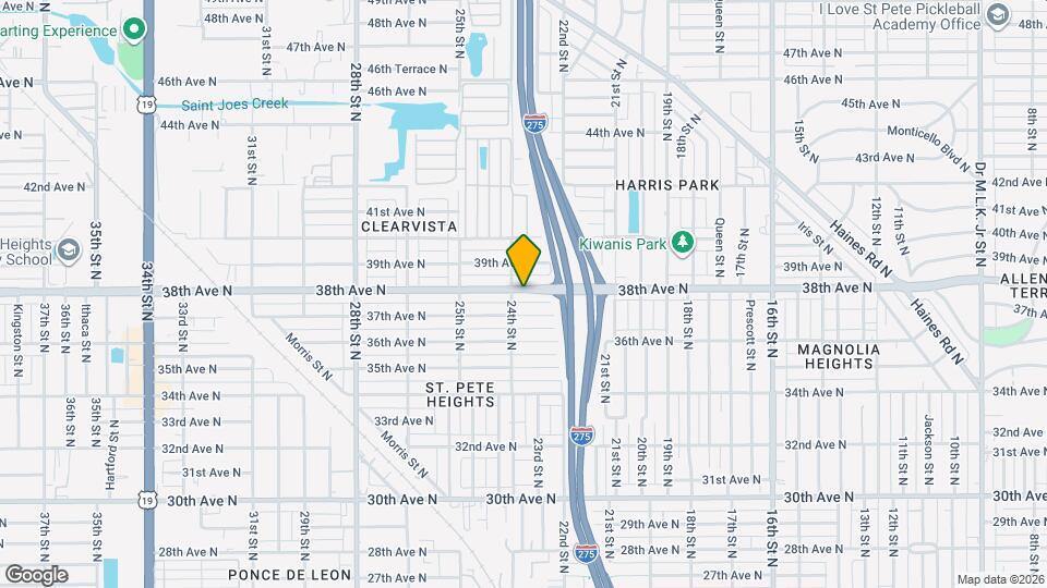 2334 38th Ave N Map and Location Details