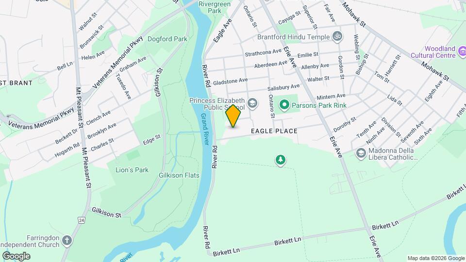 131 Baldwin Ave Map and Location Details