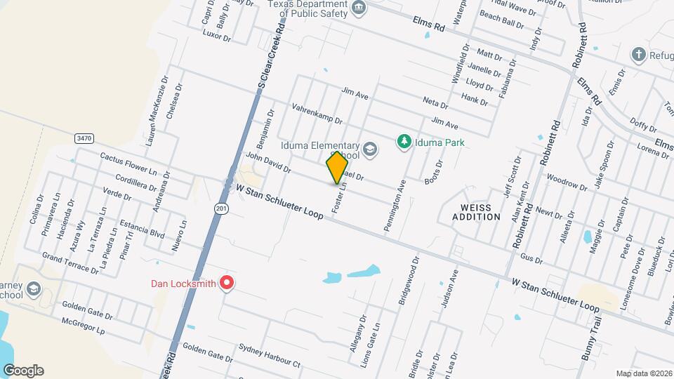 4800 John David Dr Map and Location Details