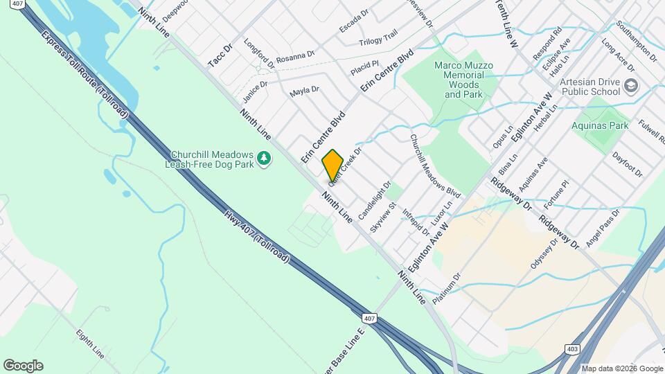 3908 Quiet Creek Dr Map and Location Details