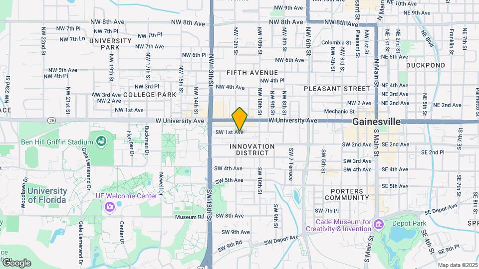 1123 SW 1st Ave Mapa y Detalles de la Ubicación