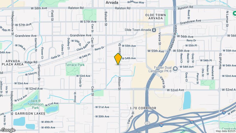 5400 Allison St Map and Location Details