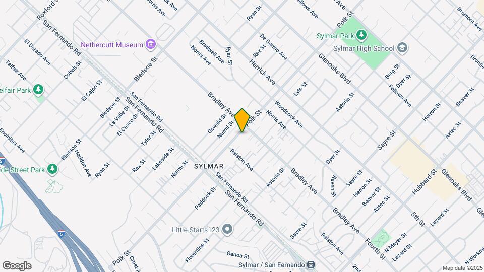 14844 Polk St Map and Location Details