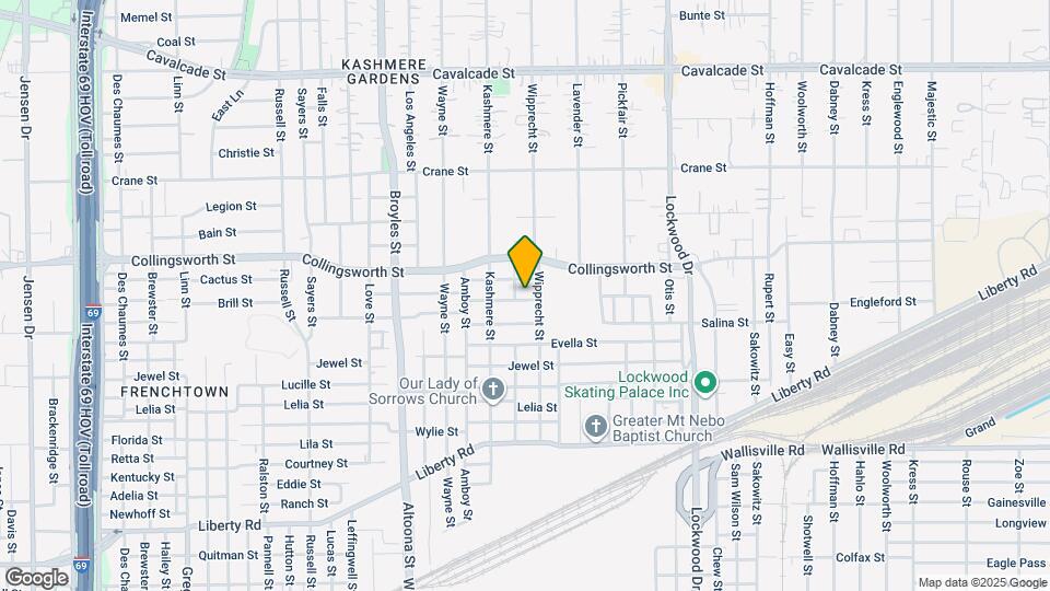 4715 Engleford St Map and Location Details