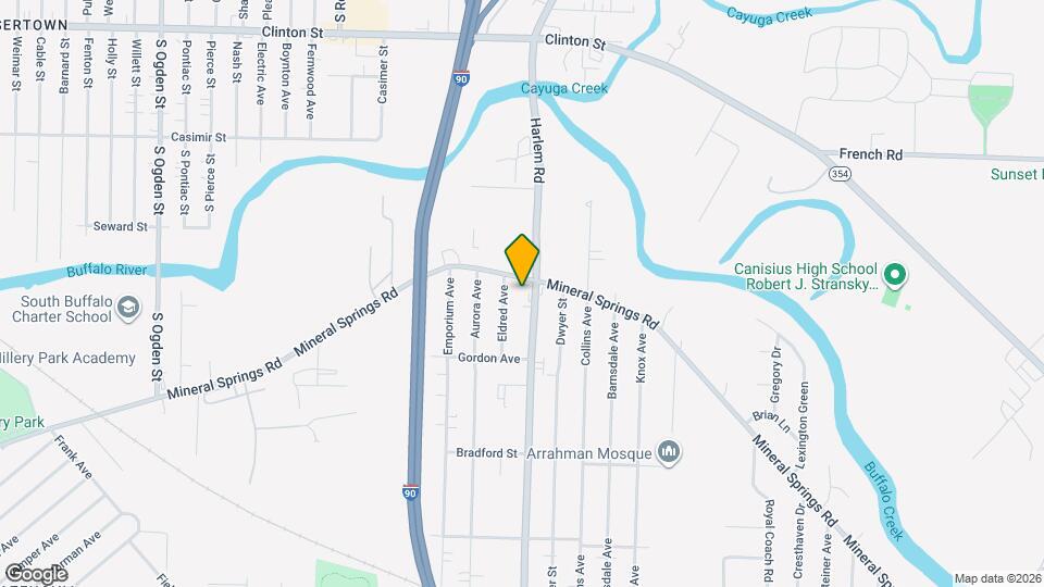 780 Harlem Rd, Unit West Seneca 2 Bedroom Map and Location Details