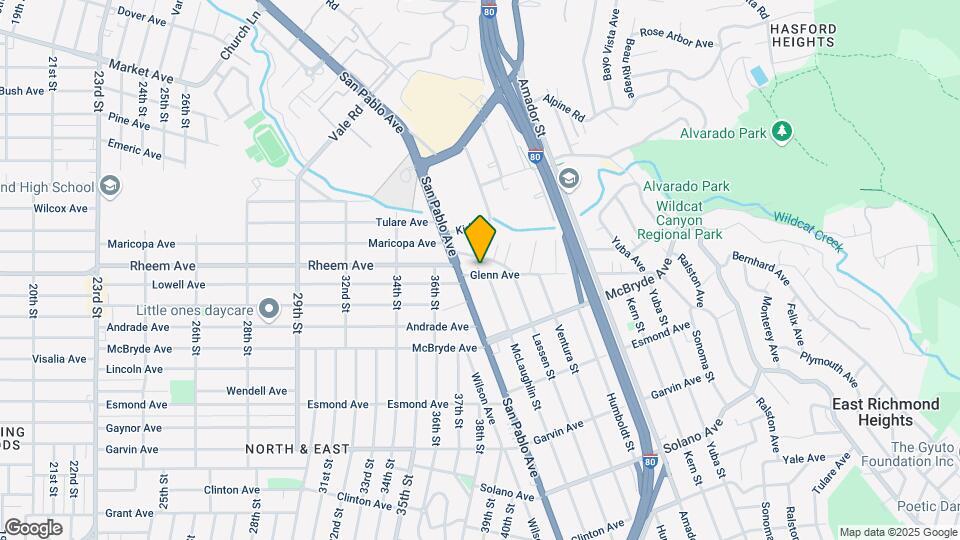 5025 Glen Ave Map and Location Details