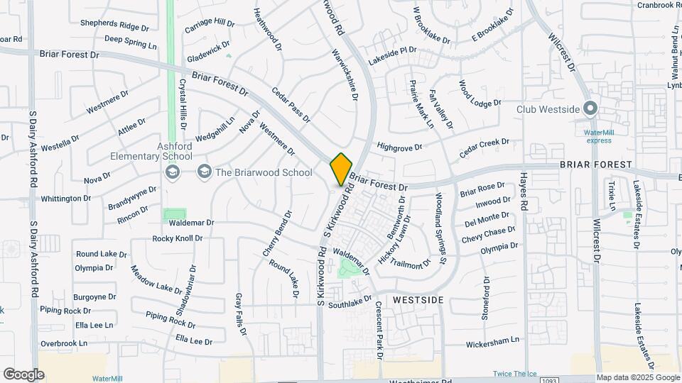 1703 Westmere Ct Map and Location Details