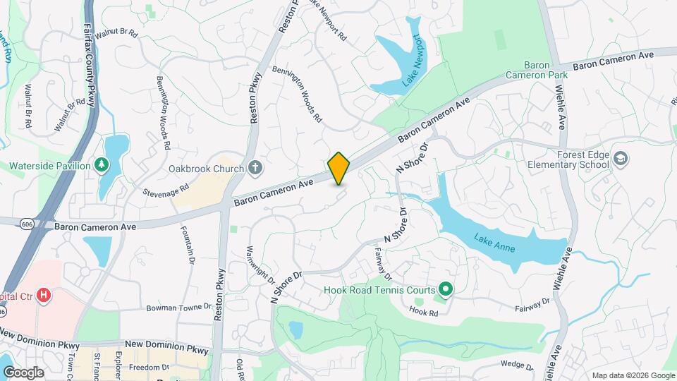 11602 Vantage Hill Rd Map and Location Details