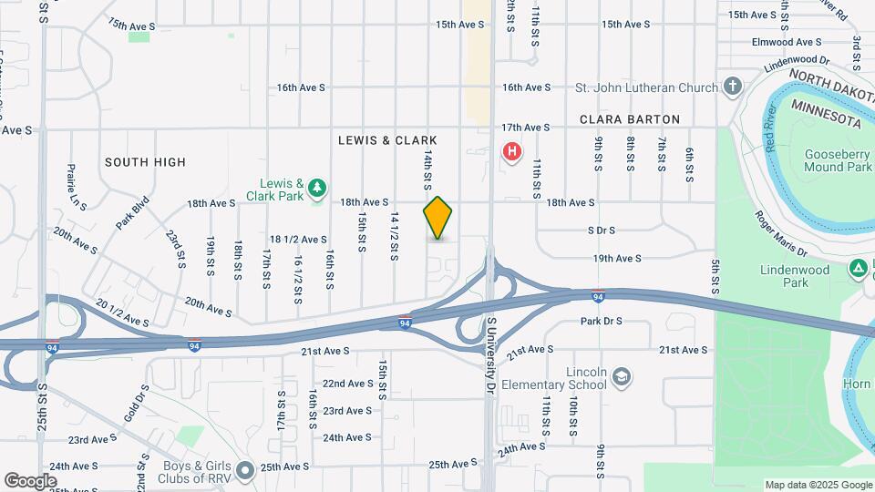 1828 14th St S Map and Location Details