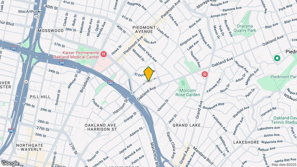 3792 Harrison Street Map and Location Details