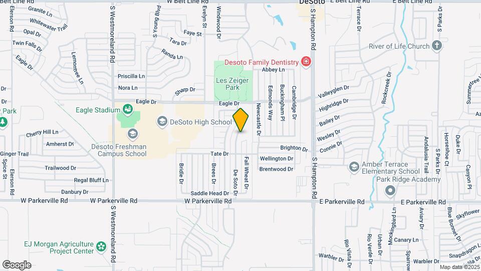544 De Soto Dr Map and Location Details