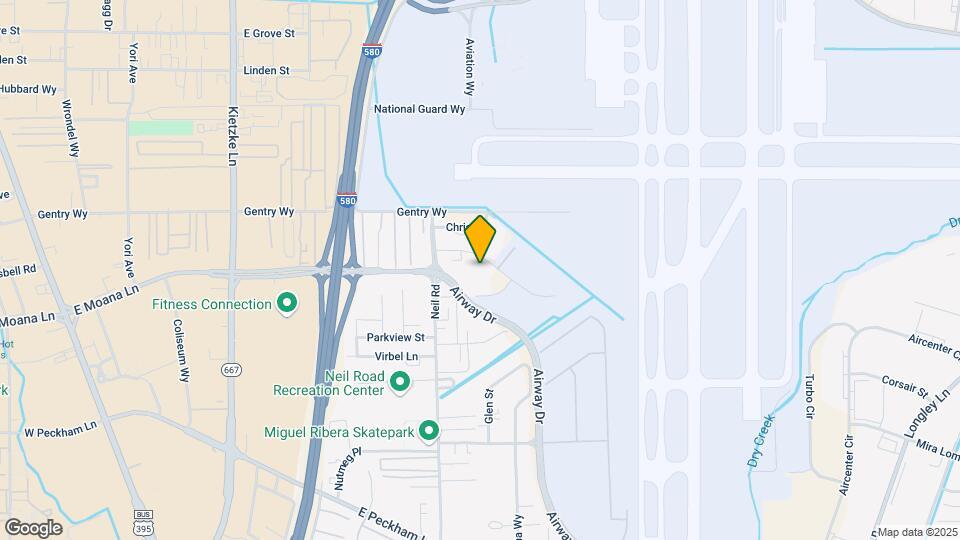 1500 Riley Ave Mapa y Detalles de la Ubicación