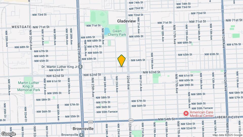 6280 NW 22nd Ct Map and Location Details