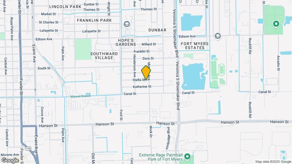 3342 Stella St Map and Location Details
