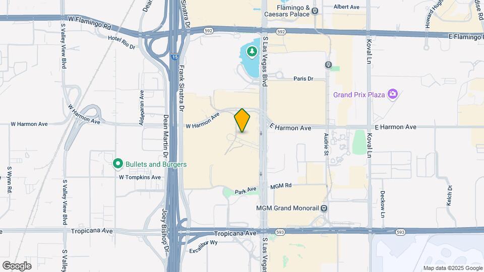 3722 Las Vegas Blvd S, Unit 1020 Map and Location Details