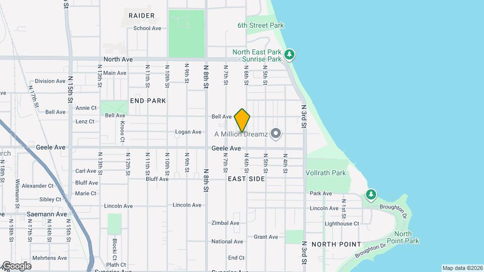 2226 N 6th St, Unit 2226 North 6th Street (Upper Unit) Mapa y Detalles de la Ubicación