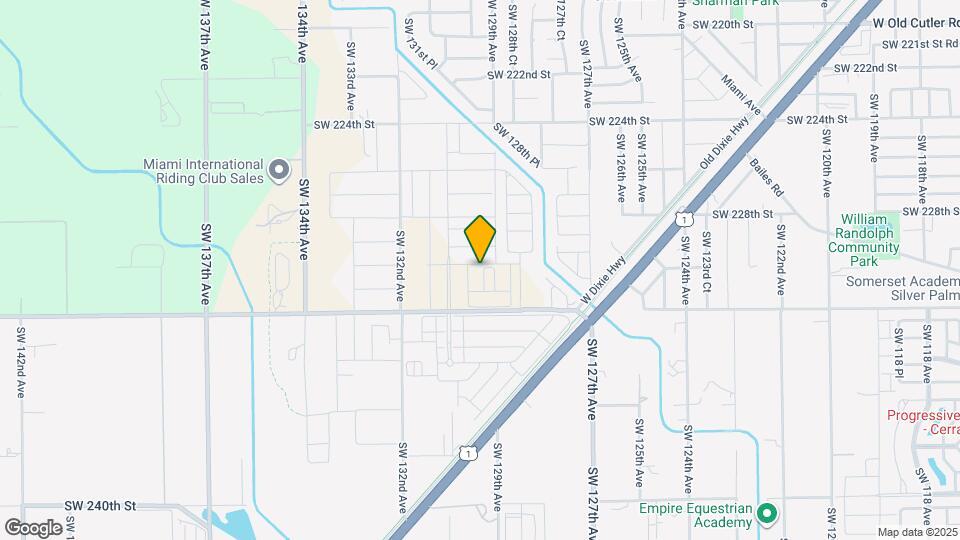 23016 SW 129th Ct Map and Location Details