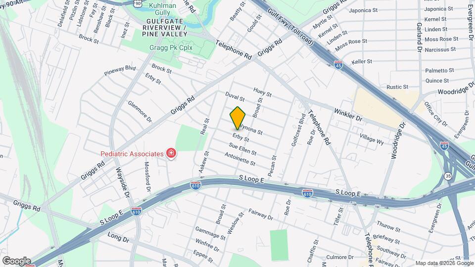 4039 Erby St Map and Location Details