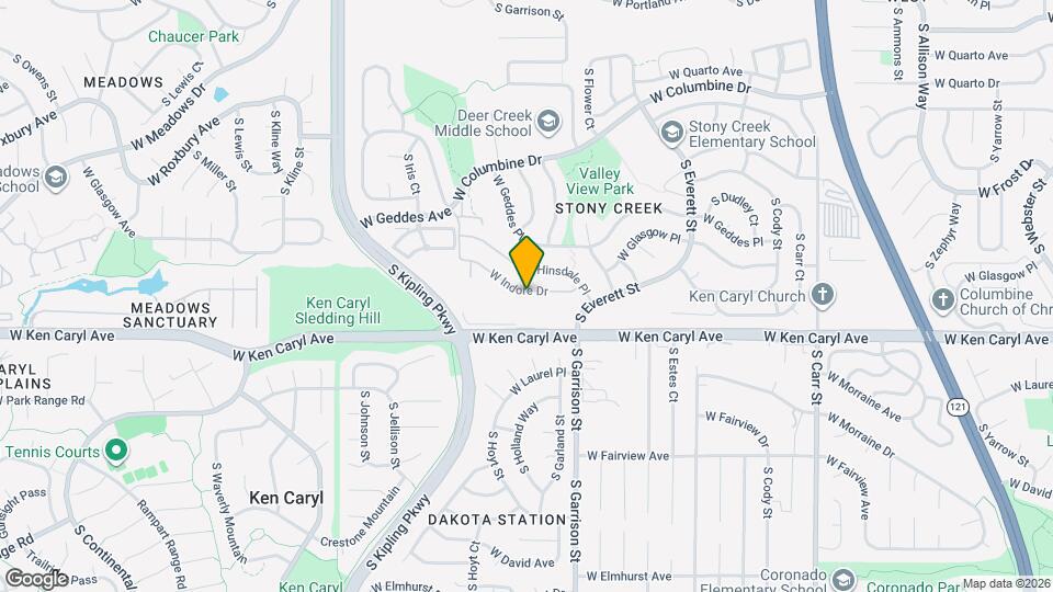 9340 W Indore Dr Map and Location Details