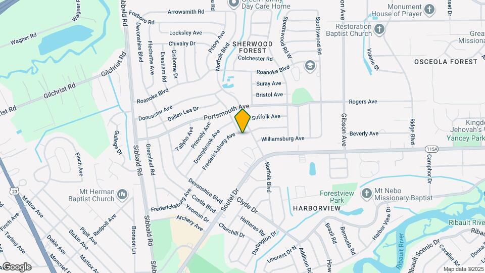 4720 Fredericksburg Ave Map and Location Details