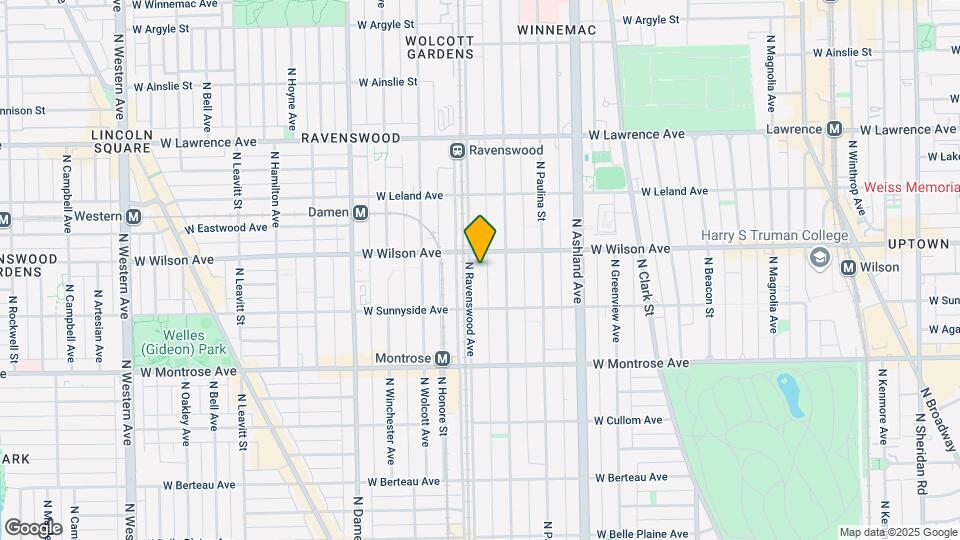 4334 N Hazel St Map and Location Details