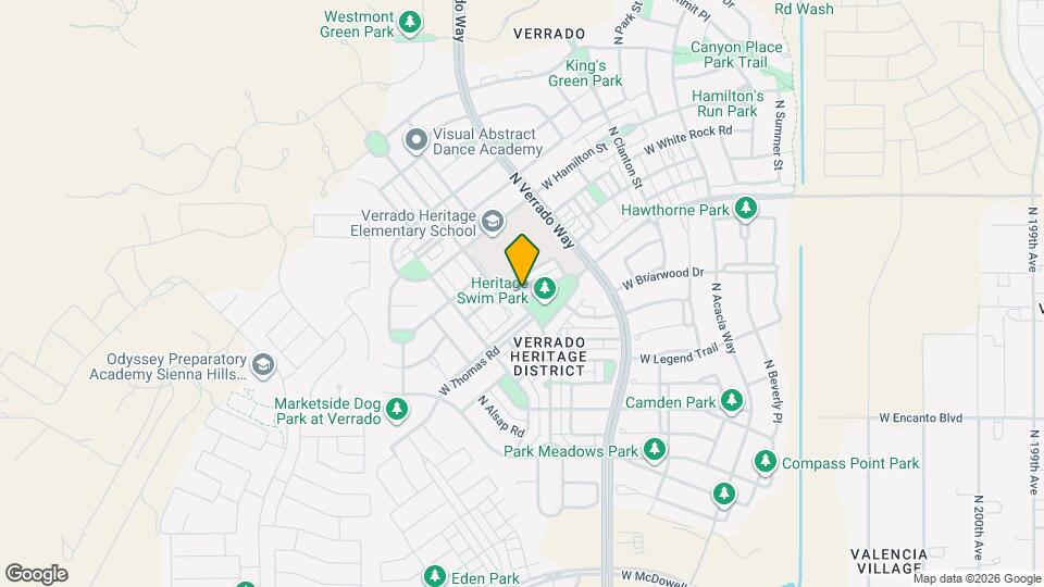 20788 W Thomas Rd Mapa y Detalles de la Ubicación