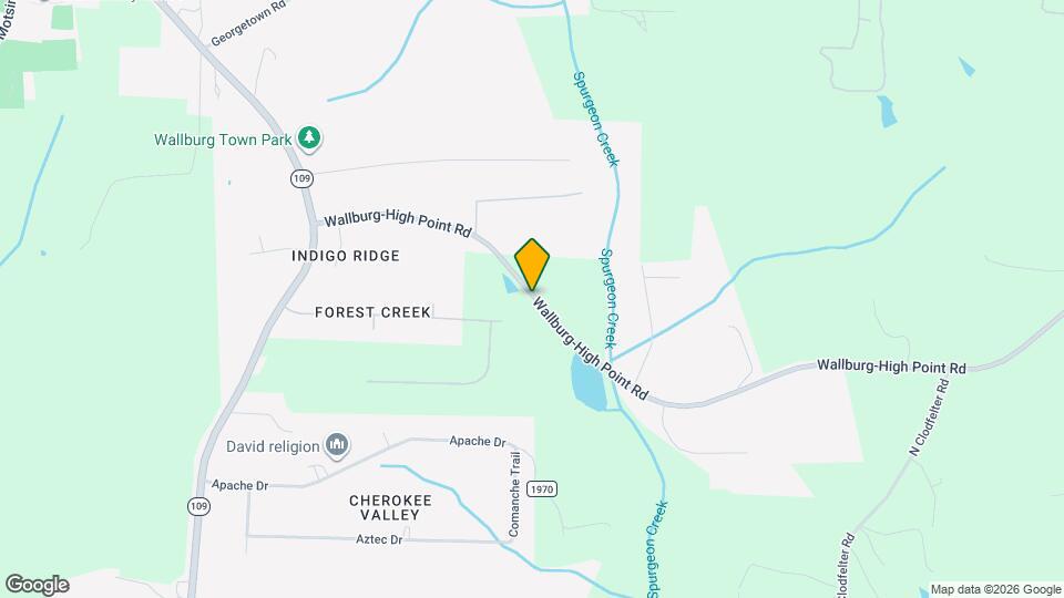 542 Wallburg-High Point Rd Map and Location Details