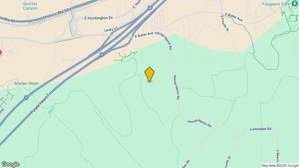 280 S Highland Mesa Rd Map and Location Details