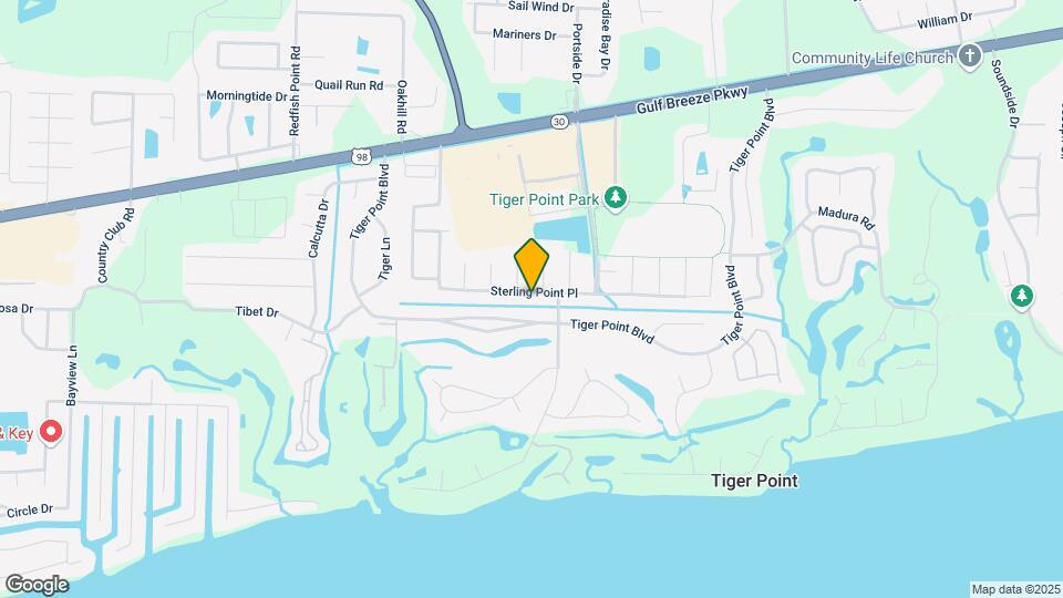 1219 Sterling Point Pl Map and Location Details