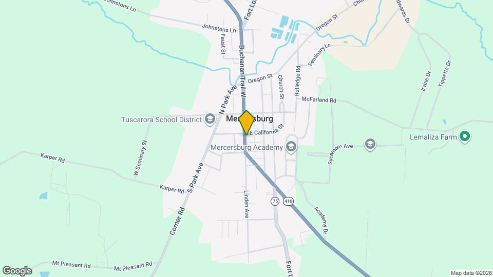 107-109 S Main St Map and Location Details