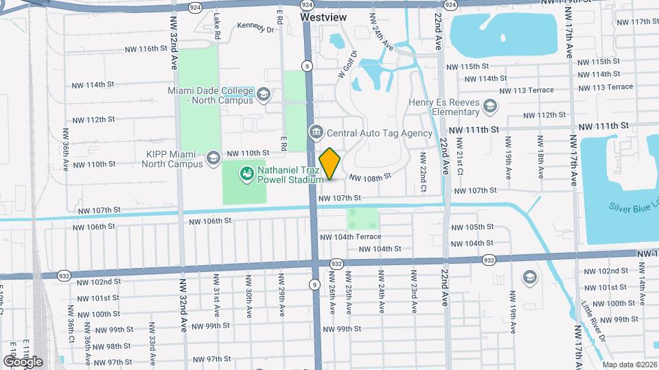 2600 NW 108th St Map and Location Details