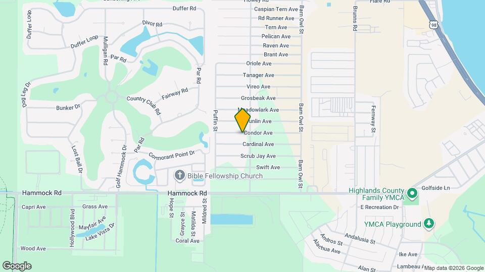 312 Condor Ave Map and Location Details